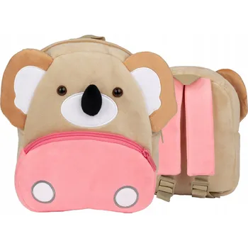 Školní batoh ŠKOLNÍ BATOH pro Holku Kluka Předškoláka koala PLYŠOVÝ