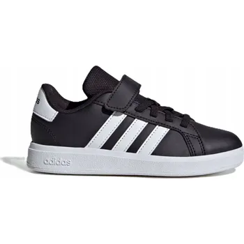 Dámské tenisky Adidas sportovní boty eko kůže černé, velikost 28,5