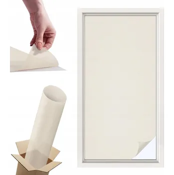 Okenní dekorace Fólie mléčná hotová 100 x 50 cm