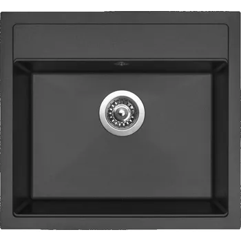 Granitový dřez SINKS SOLO 560 granitový dřez, pureblack 26