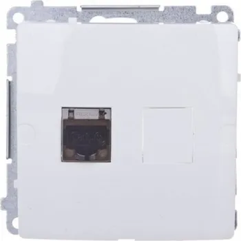 Elektrická zásuvka Internetová zásuvka nástěnná Simon bílá