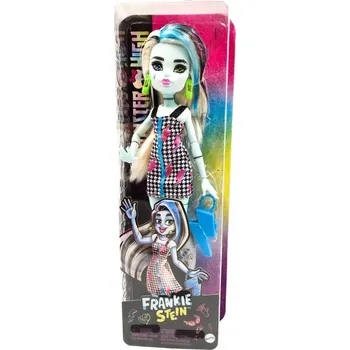 Panenka MATTEL Monster High Panenka - Módní panenka Frankie Stein 27 cm