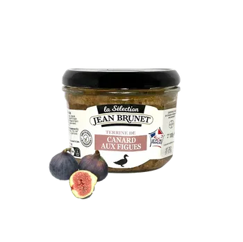 paštika a pomazánka Jean Brunet Kachní paštika s fíky, 180g