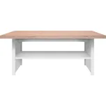 Konferenční stolek 115, bílá / dub sonoma, TOPTY TYP 18