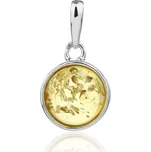 Šperky Jan Kos Jan Kos jewellery Stříbrný přívěsek s jantarem MHT-5831/SA00