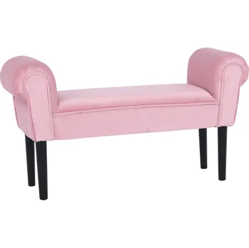 Lavice, Velvet látka, starorůžová / černá, BURDA