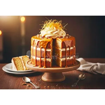 Cukrovinka Hotový krém - karamelový 500g -