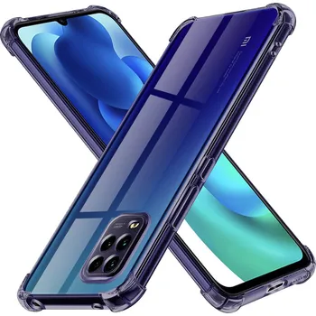 Pouzdro na mobilní telefon Techsuit Shockproof průhledný silikon Xiaomi Mi 10 Lite kouřově černý