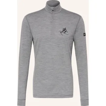 Pánský svetr Super.Natural Střední Vrstva tundra175 Toni S Merino Vlnou, šedá