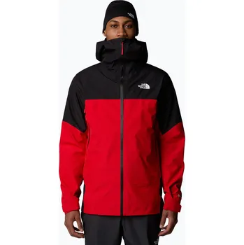Pánská větrovka Pánská bunda do deště The North Face Jazzi 3L Gtx high risk red / black