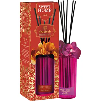 Aroma difuzér SUAREZ Company Sweet Home – difuzér s tyčinkami Oud, 200 ml