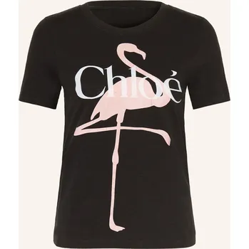 Dámské tričko Chloé Dámské Tričko, černá / růžová, 38
