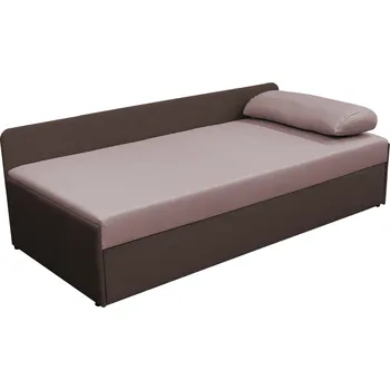 Pohovka Rozkládací válenda, světle hnědá/hnědá, JALEN