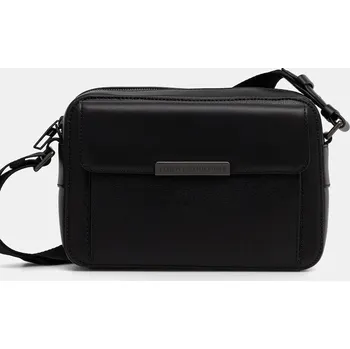 Módní doplněk Kožená taštička Tommy Hilfiger AM0AM14017 černá 99X, vel. ONE SIZE