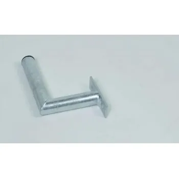 Držák antény na zeď, žárový zinek, délka 15cm, výška 20cm K15V20P35Z