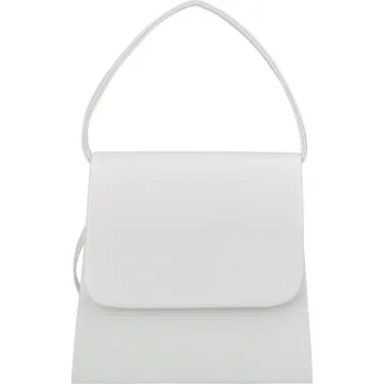 Kabelka Elegantní dámské psaníčko kufříkového střihu Esmeralda, bílá