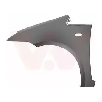 Blatník karosérie VAN WEZEL P přední blatník s otvorem pro blikač VAW 1862656