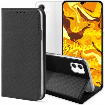 Pouzdro na mobilní telefon Pouzdro s klopou Hello Case pro Samsung Galaxy A05, černé