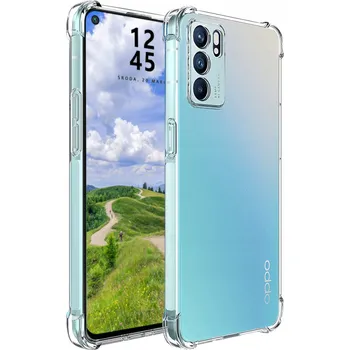 Pouzdro na mobilní telefon Zadní Kryt Radian pro Oppo Reno6 5G bezbarvý