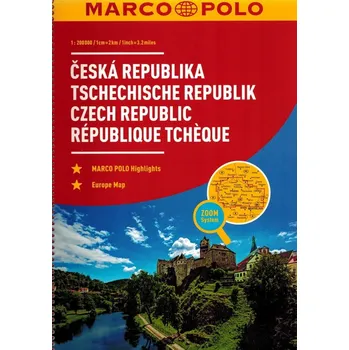 Atlas podróżniczy czechy 1:200 000 Marco Polo Kolektiv autorů