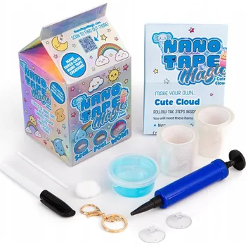 kreativní sada NANO TAPE MAGIC DIY PÁSKY KREATIVNÍ SADA PŘÍSLUŠENSTVÍ OZDOBY OBLÁČEK DUHA