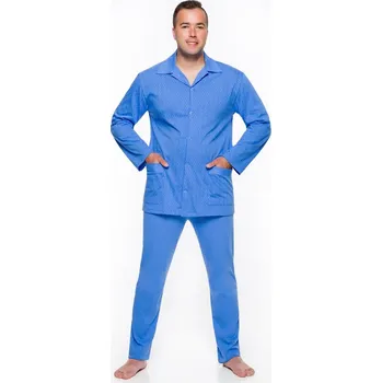 Pánské pyžamo PYŽAMO NA ZIP DL. RUKÁV BAVLNA VEL. 164 S SUTEX