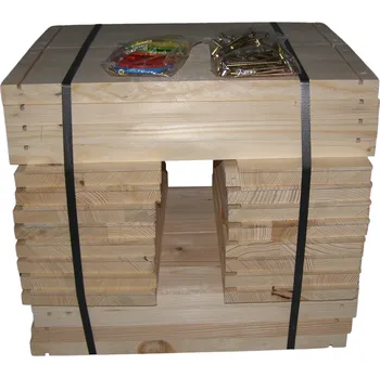 Nástavky celodřevěné 39x17 8ks v balení jako přířez