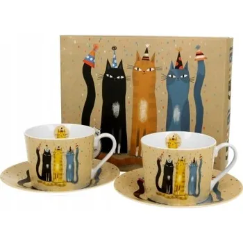 Porcelánový Šálek Duo Cat's World 230 ml 2 ks