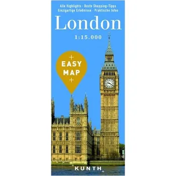Londýn - Snadná mapa 1:15 000