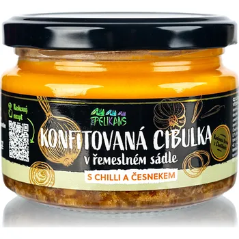 Omáčka Konfitovaná cibulka s chilli a česnekem 200 g