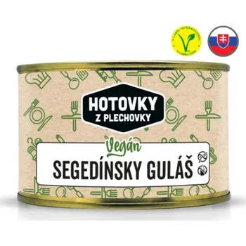 Hotovky z plechovky Segedínsky guláš VEGAN 400g