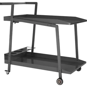 Servírovací stolek Zahradní servírovací stolek, šedá, SONIO