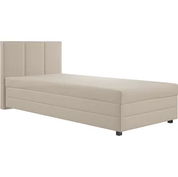 Ložnice Boxspringová postel, jednolůžko, béžová, 110x200, univerzální, ALEXA