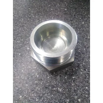 Vodovodní potrubí Zátka metrická s vnějším závitem a vnitřním kuželem 24°