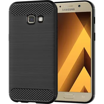 Pouzdro na mobilní telefon Techsuit Karbon Samsung Galaxy A5 2017 A520 Černý
