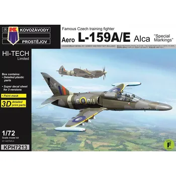 Plastikový model Kovozávody Aero L-159A/E Alca 1:72