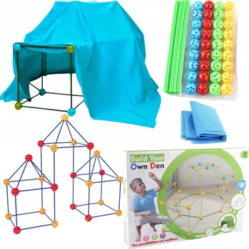 ostatní stavebnice Stavebnice Slámky Stan Základna Tyčky Kuličky Stavebnice Základna Trubičky