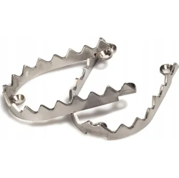 Nářadí na motocykly Vyměnitelná stupačka s hroty, 2 zuby – Sharkteeth RFX