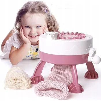 kreativní sada Dětský šicí stroj Sentro PLETACÍ STROJ