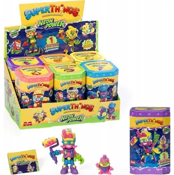 Figurka Sada figurek Magicbox SuperThings Neon Power 6 kusů
