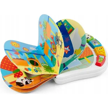 Hračka pro nejmenší ELEKTRONICKÁ KNÍŽKA LIBRETO DOMEČEK PRO ŠTĚŇATA CHICCO PRO DĚTI