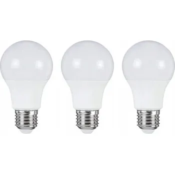 Žárovka 3 x LED žárovka E27 4,2W 2700K teplá bílá