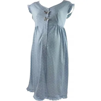 Dámská noční košile Coala Basia košile na kojení růžová pudrová růžová velikost XXL