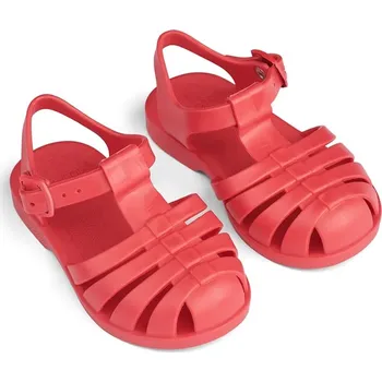 Dívčí sandály Dětské sandály Liewood Bre Sandals červená barva, LW19947 33X, EUR 34