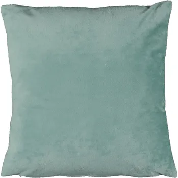 Polštář, sametová látka mentolová, 45x45, ALITA TYP 10