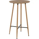 Barový stůl, dub, průměr 60 cm, IMAM