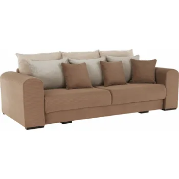 Pohovka Extra prostorná pohovka, světlehnědá / béžová / krémová, Gilena BIG SOFA