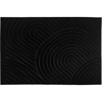 Koberec Koberec, černá, 75x100, LUVRE