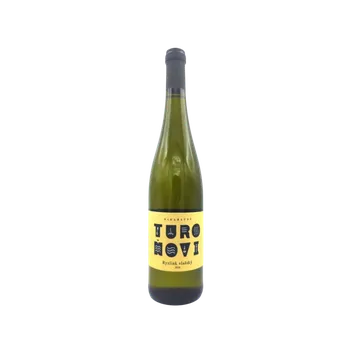 Víno Ryzlink vlašský 2024, moravské zemské víno, Vinařství Turoňovi, suché