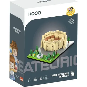 ostatní stavebnice _Ostatní 1_ KOCO Stavebnice kostky Koloseum 505dílků w039581
